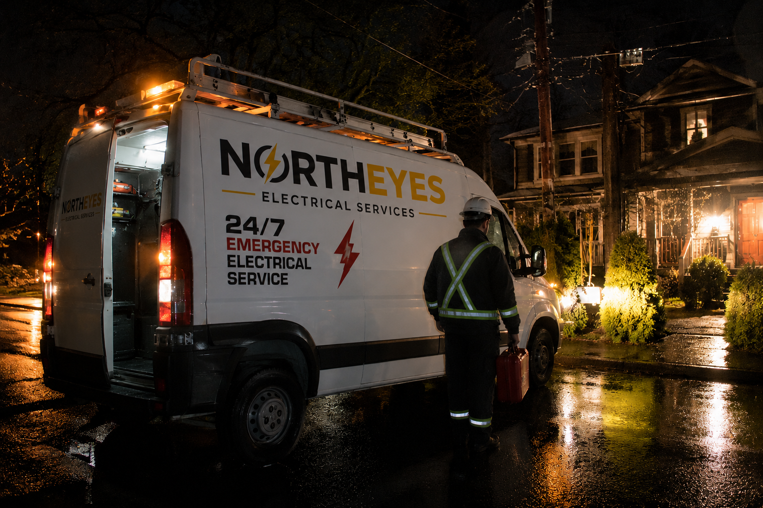 24/7 emergency electrical service