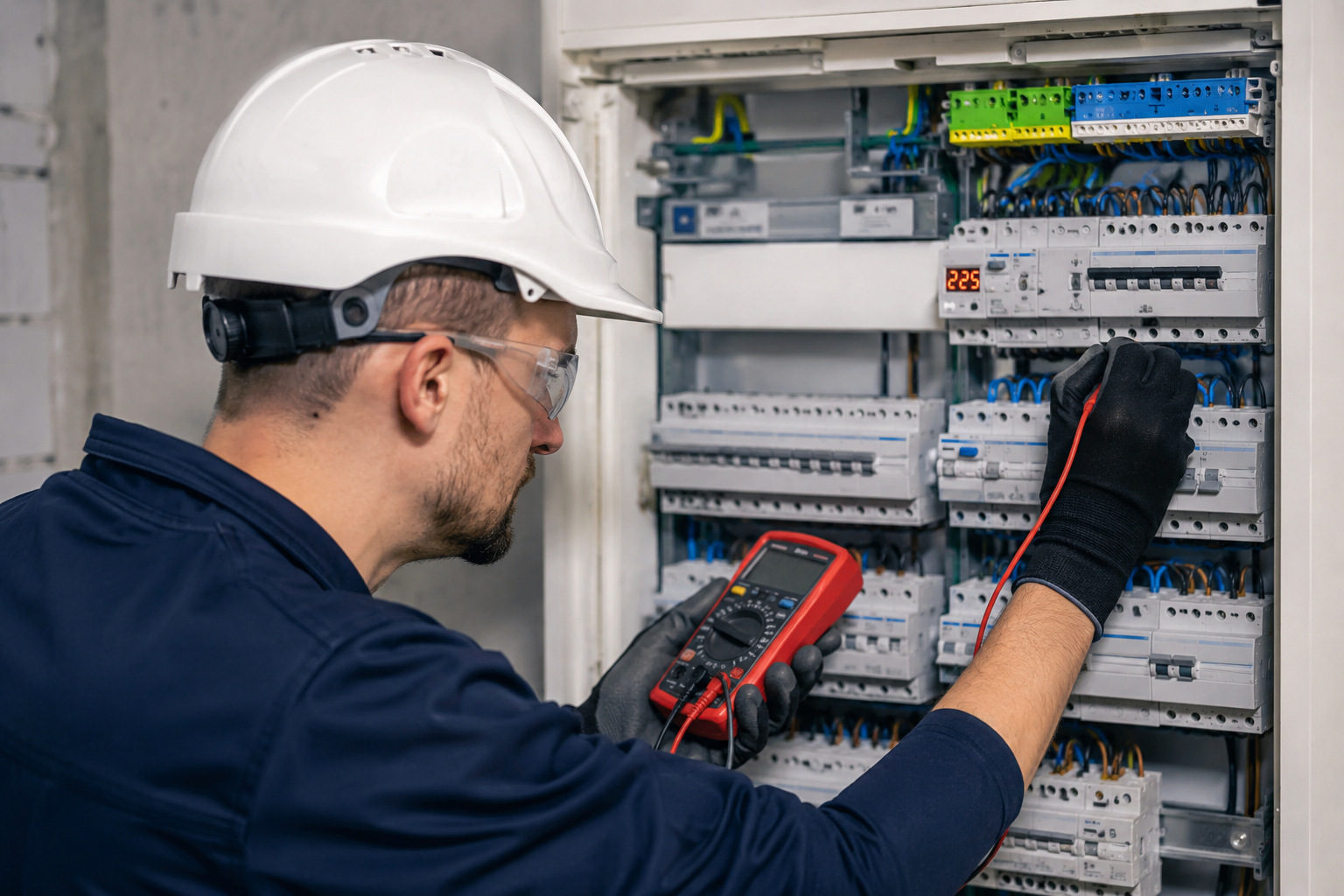 Professional electrical inspection and testing