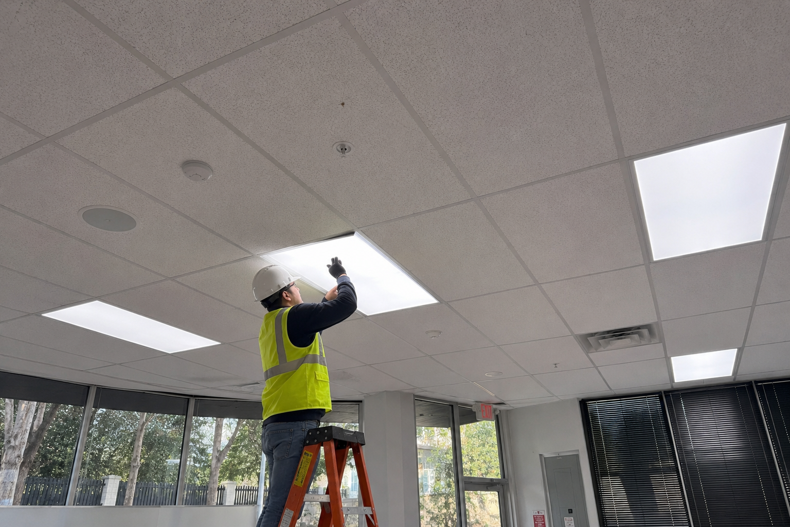 Commercial lighting system retrofit